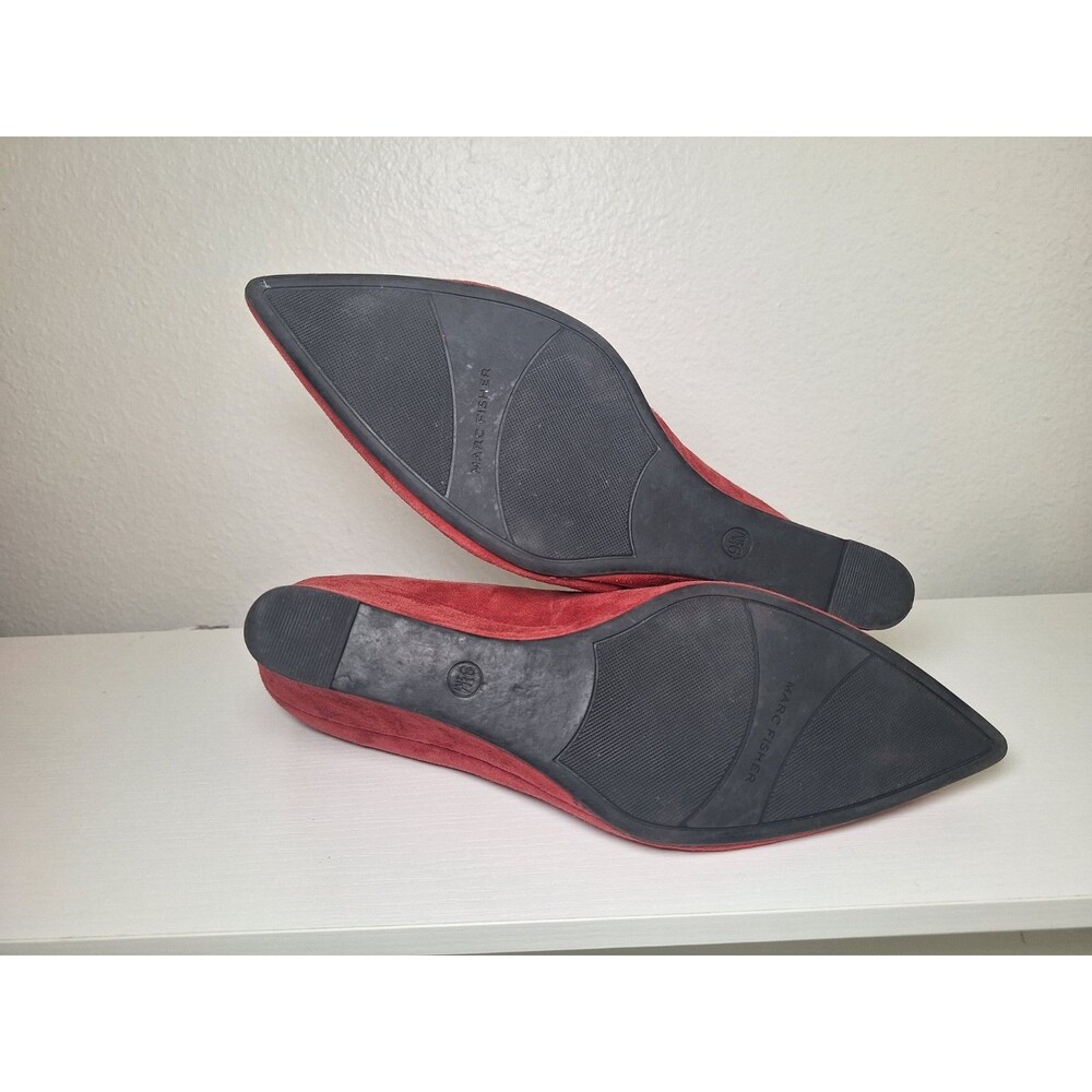 Marc Fisher Women's Red MFCALEA Heels Shoes Sz 9.5M - Picture 8 of 10